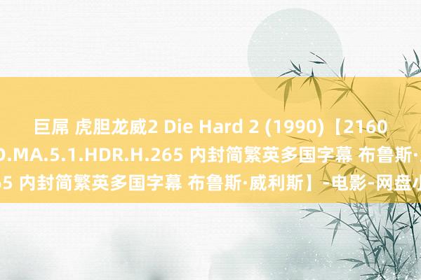 巨屌 虎胆龙威2 Die Hard 2 (1990)【2160p.MA.WEB-DL.DTS-HD.MA.5.1.HDR.H.265 内封简繁英多国字幕 布鲁斯·威利斯】-电影-网盘小站